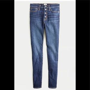 J.Crew 10” High-Rise Toothpick Denim Sz 28